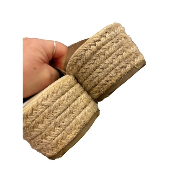 Cool My Shoes Espadrilles Cheetah Band Slides Platform Sandals Size: 9 - Picture 11 of 12